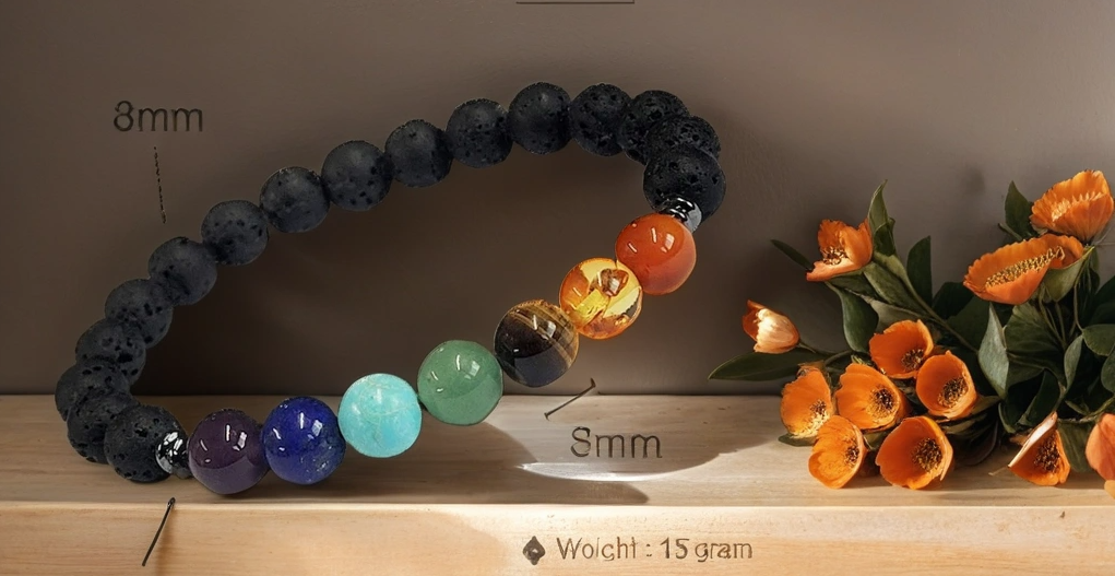 सिद्ध अभिमंत्रित काला धागा | Siddh Abhimantrit Kala Dhaga With 7 चक्र ब्रेसलेट | 7 Chakra Bracelet FREE